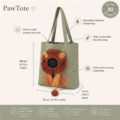 VALORS™ Lion Pet Carrier Bag