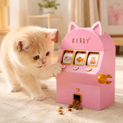 Cat Vending Machine™ – Interactive Treat Dispenser Puzzle Toy for Cats