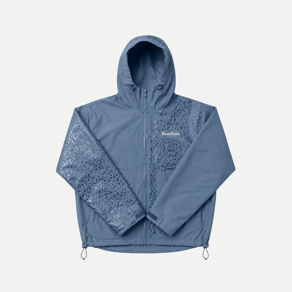 Water Reactive Cheetah Rain Jacket
