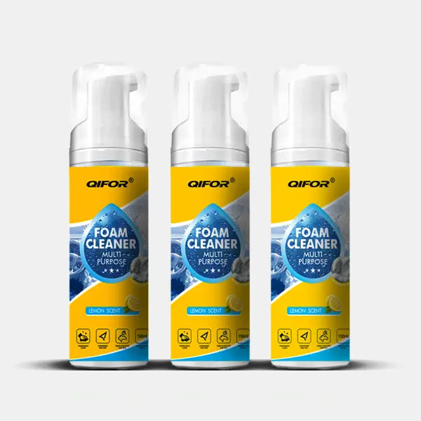 🥳2026 HOT SALE💞50K+ SOLD!🚗QIFOR 4-in-1 Multi-Enzyme Foam Spray Cleaner