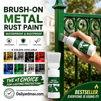 ⏳Time-Limited Special⏰Refresh paint surfaces in one simple spray!✨🏠Water-Based Metallic Silver Paint with Built-in Brush💥👍