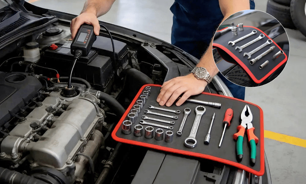 🔥Flexible Magnetic Tool Mat & Tray Holder