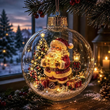🔥HOT SALE - 🎄Glowing Christmas Diorama Ornament✨