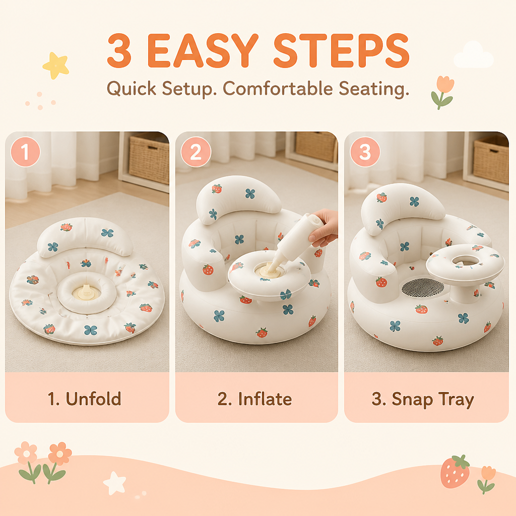 🪑HOLIDAY SALE: THE PORTABLE BABY SUPPORT SEAT — SAFE, COMFORTABLE, AND READY FOR ANY ADVENTURE!🪑