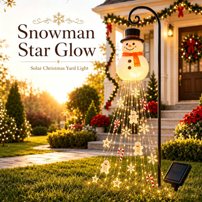 🎄 Gingerbread Magic Solar Holiday Yard Light