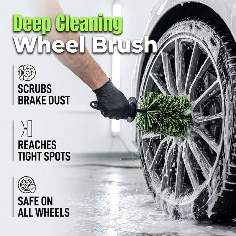 🧼HOLIDAY SALE: THE V+ WHEEL BARREL BRUSH — DEEPER. FASTER. SMARTER🧼