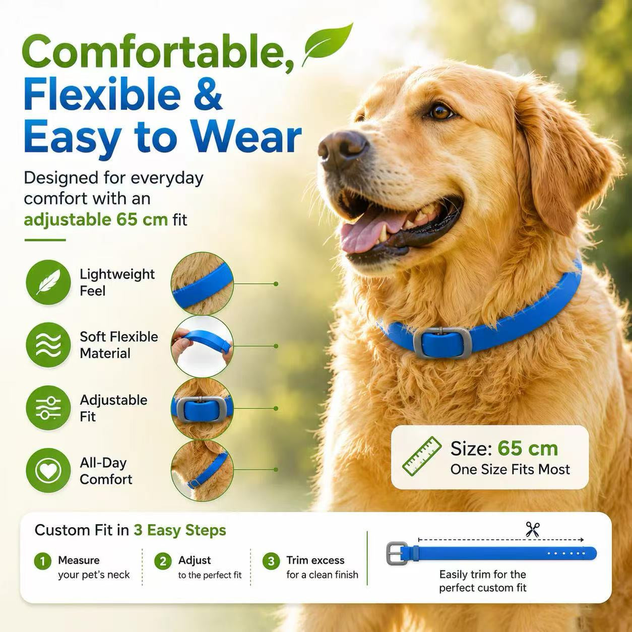 🐾Natural Essential Oil Pet Pest Repellent Collar