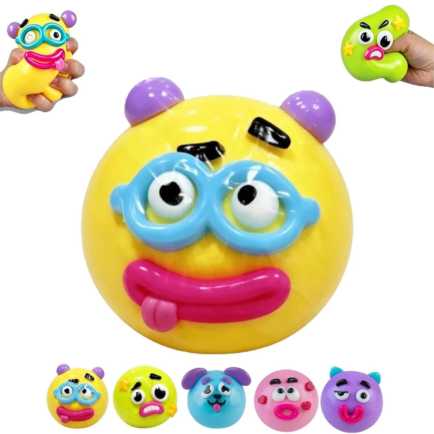 🐶The Original Cute Dog Face Splat! - Premium Slow-Rising Stress Relief Squishy Toy