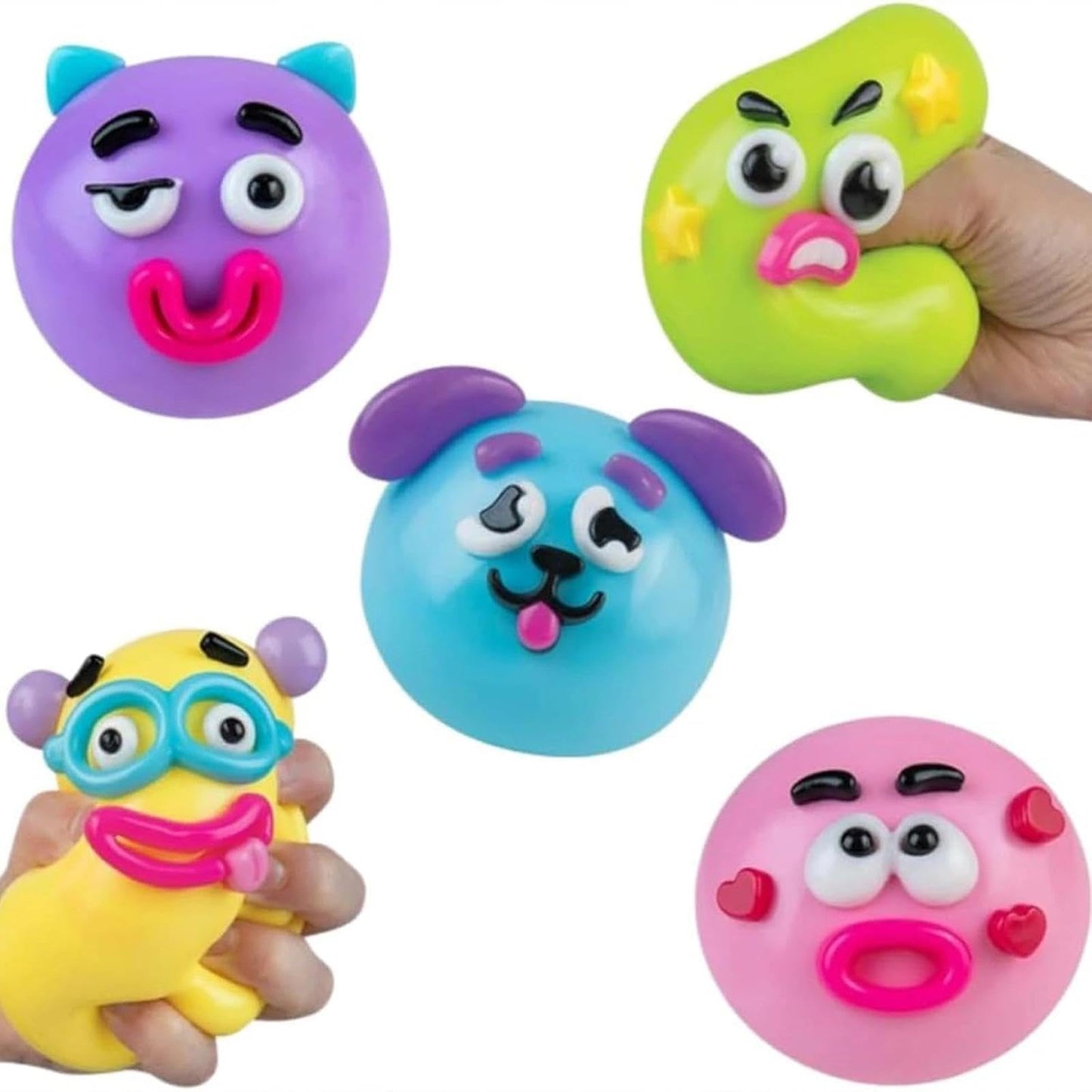 🐶The Original Cute Dog Face Splat! - Premium Slow-Rising Stress Relief Squishy Toy