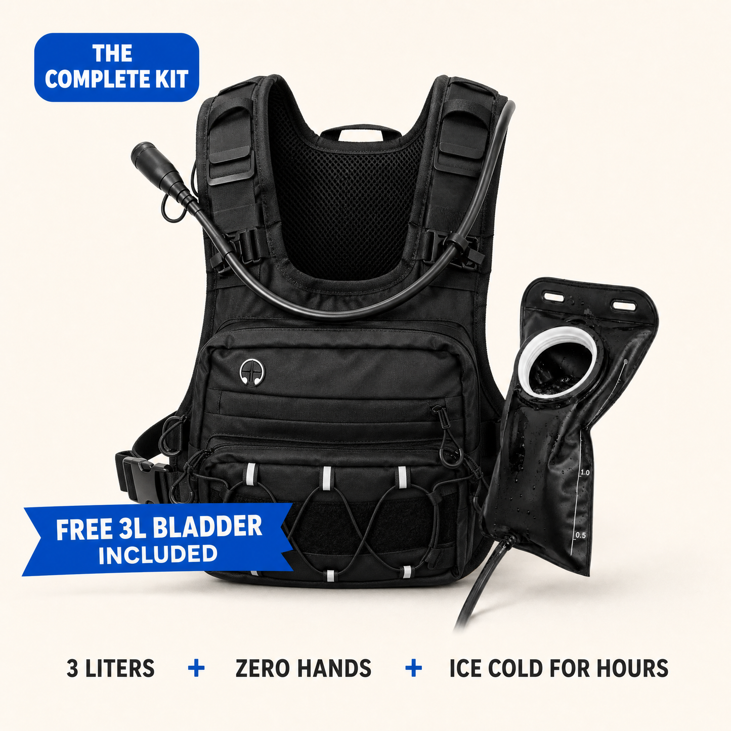 Valors™ HydroTrail Hydration Backpack – Stay Hydrated For Cycling, Hiking & Outdoor Adventures