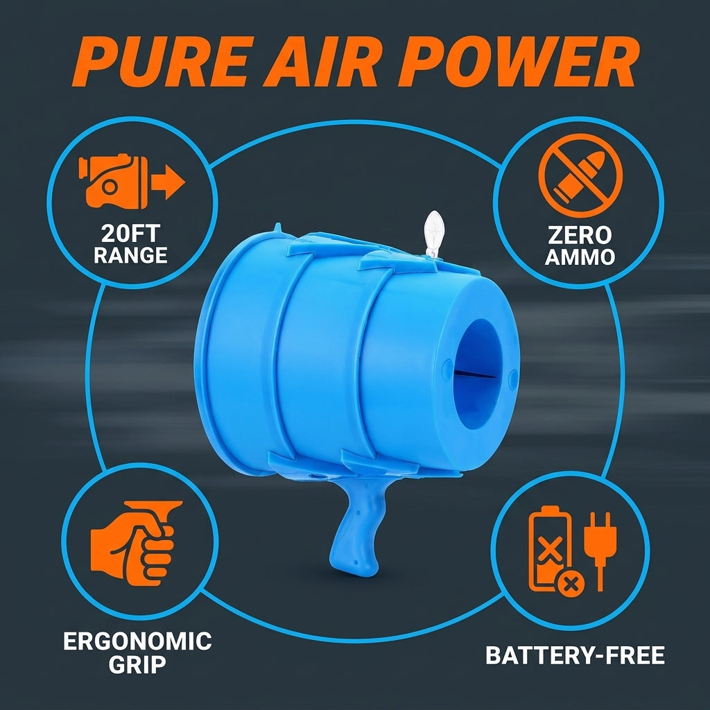 🌬️Air Cannon - Bring More Fun to Your Outdoor Gatherings!