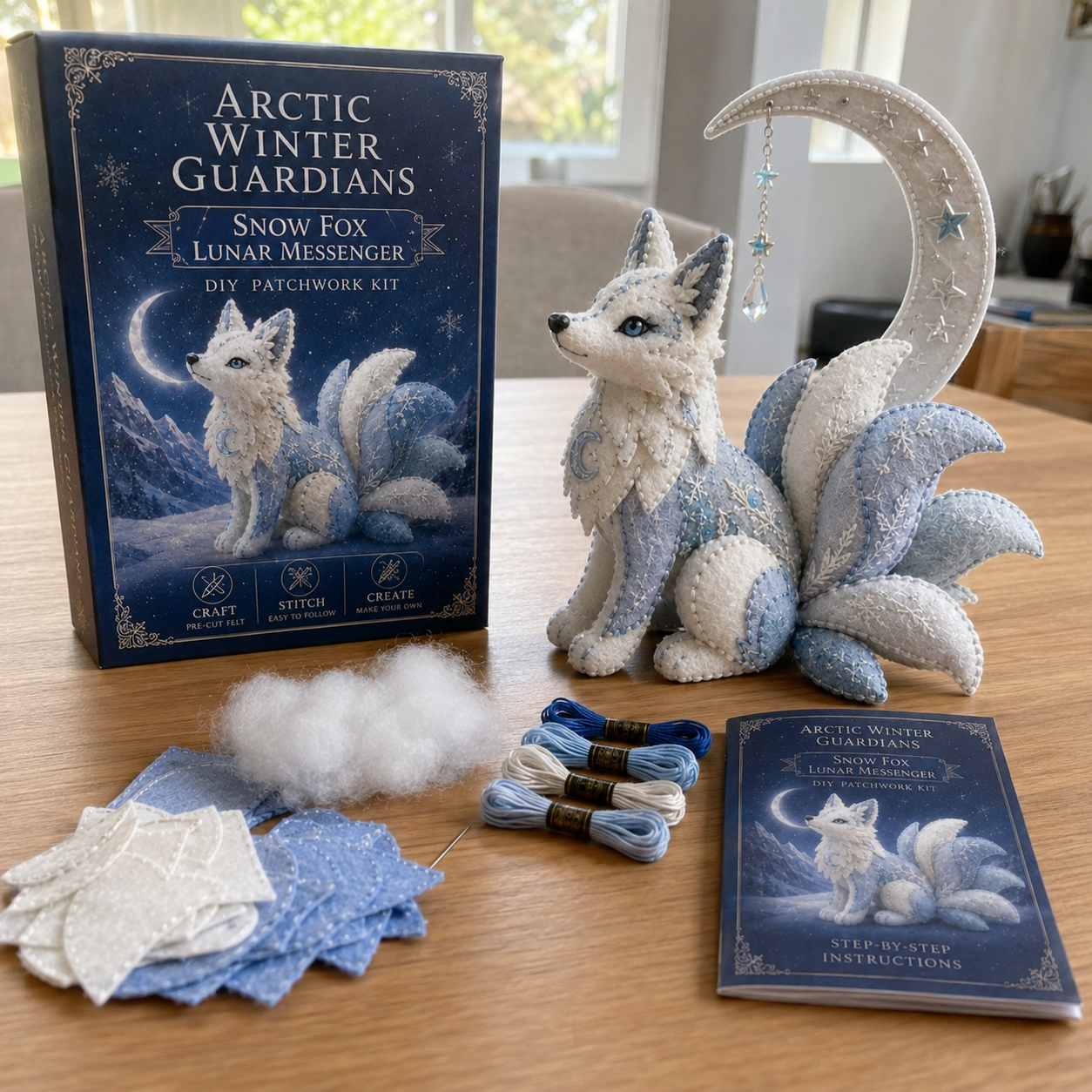 Arctic Winter Guardians DIY Patchwork Kit –🔥Easy, Relaxing & Satisfying to Make