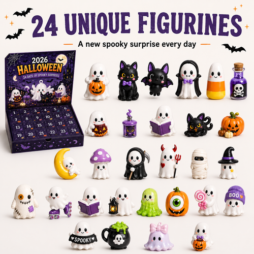 Summer Sale-🎃2026 HALLOWEEN ADVENT CALENDAR-24 Days of Spooky Surprises