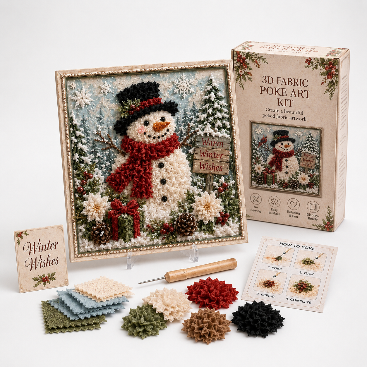 Warm Winter Snowman