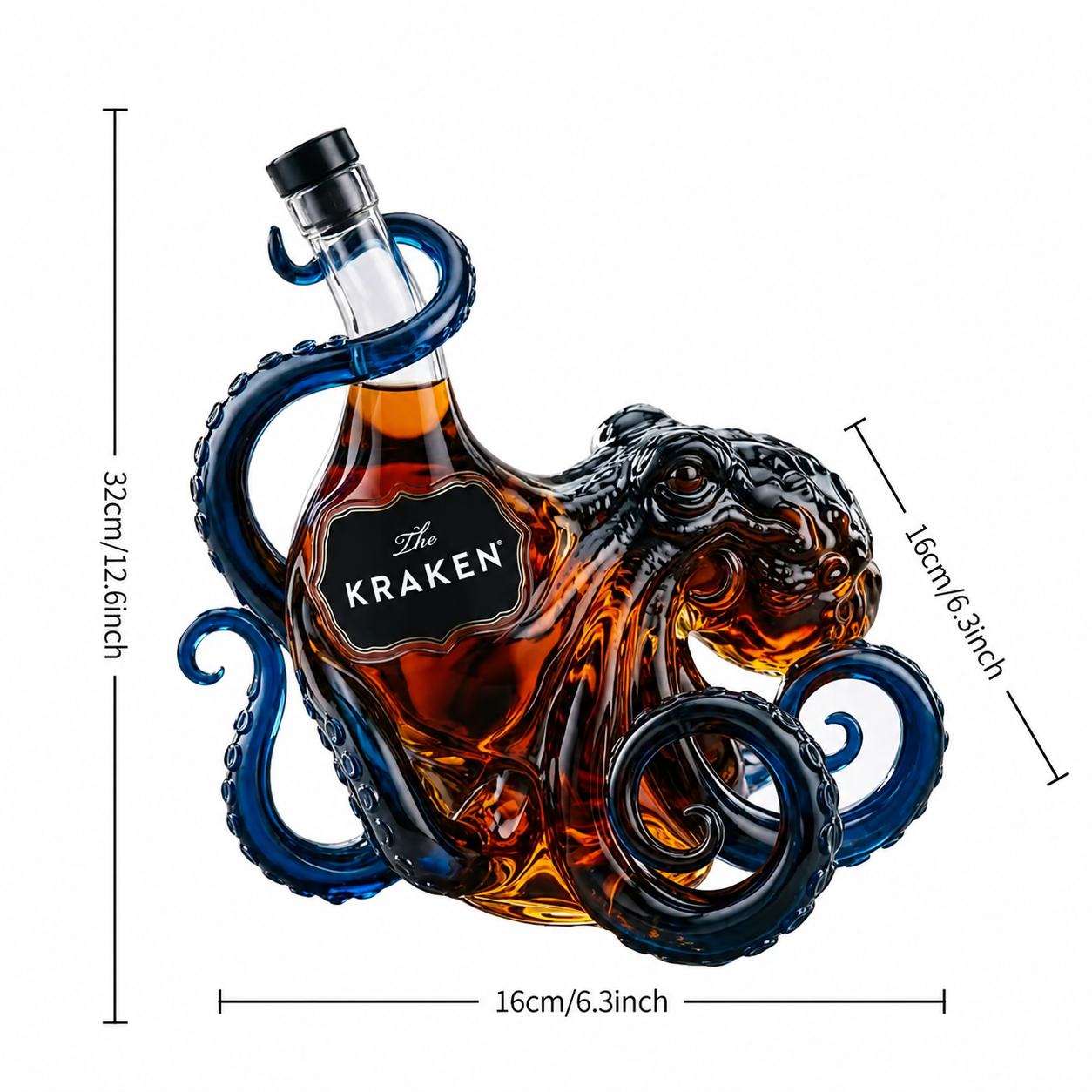 🐙KrakenPour™ – Abyssal Decanter