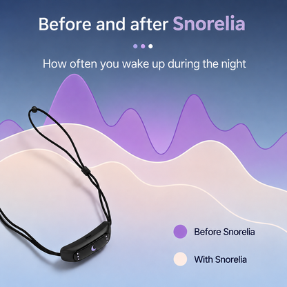 😴 Smart Anti-Snoring Sleep Device | Sleep Quieter, Wake Up Better