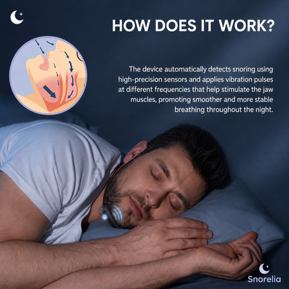 😴 Smart Anti-Snoring Sleep Device | Sleep Quieter, Wake Up Better