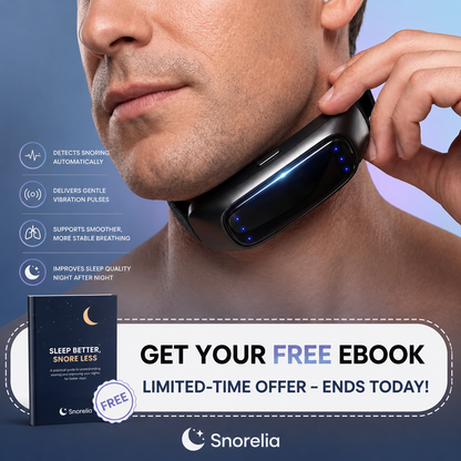 😴 Smart Anti-Snoring Sleep Device | Sleep Quieter, Wake Up Better