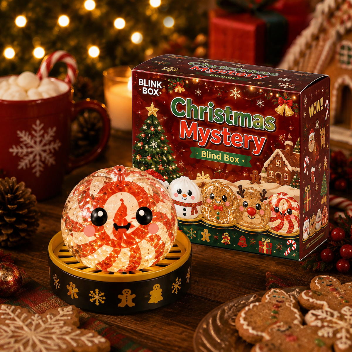 🎄🎅Christmas Squishy Dumplings Mystery Blind Box🎉New Release