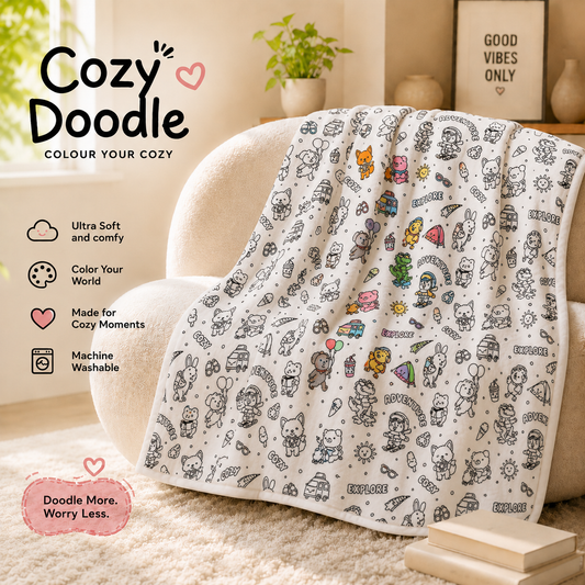 🔥DIY Coloring Blanket