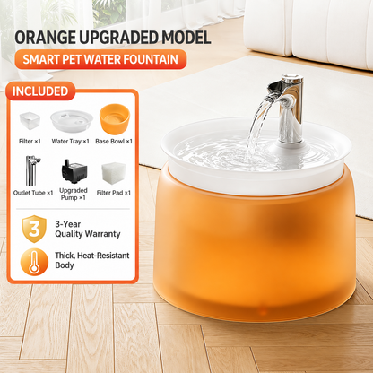 🐱Cat Water Fountain with Filter – Whisper-Quiet Wireless Pump for Fresh, Clean Water💧