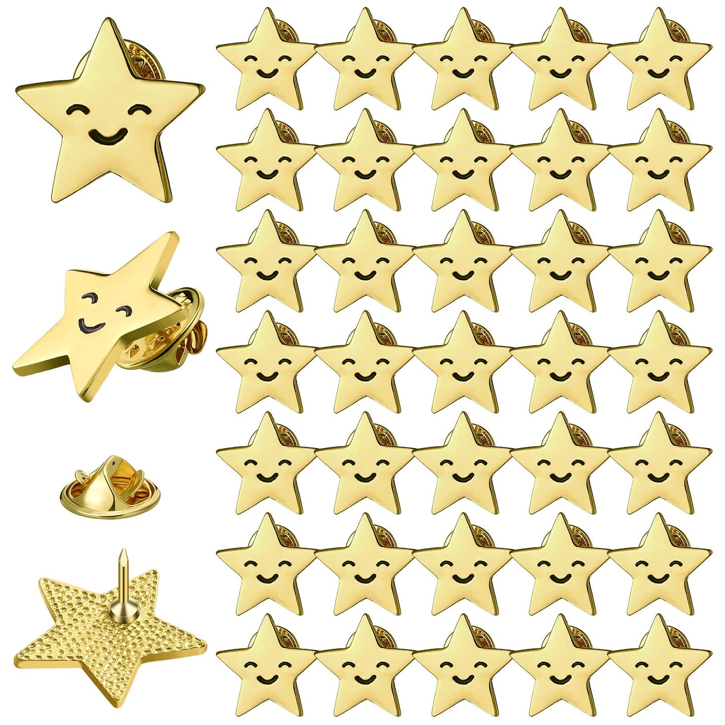 🎉 Holiday Patriotic Special: Bulk Gold Star Lapel Pins