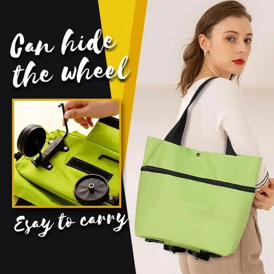 Foldable Shopping Trolley Bag – 20L Large Capacity & Lightweight Hand Truck