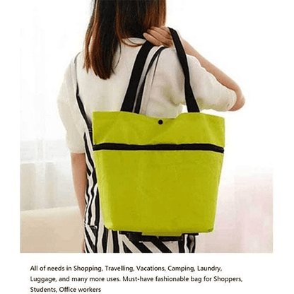 Foldable Shopping Trolley Bag – 20L Large Capacity & Lightweight Hand Truck