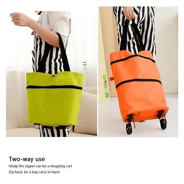 Foldable Shopping Trolley Bag – 20L Large Capacity & Lightweight Hand Truck