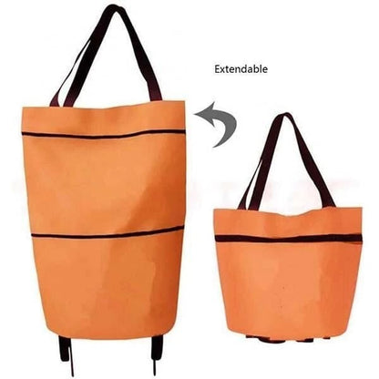 Foldable Shopping Trolley Bag – 20L Large Capacity & Lightweight Hand Truck