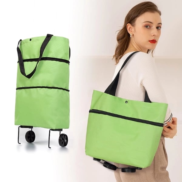 Foldable Shopping Trolley Bag – 20L Large Capacity & Lightweight Hand Truck