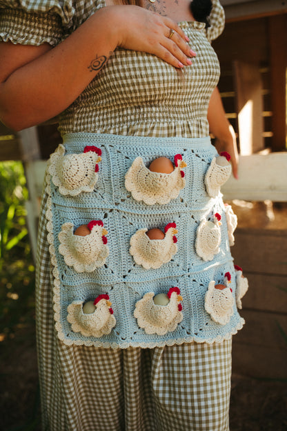 Mother Hen Egg Apron Pattern