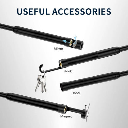 Endoscope Camera with Light - 16.4ft Single Lens
