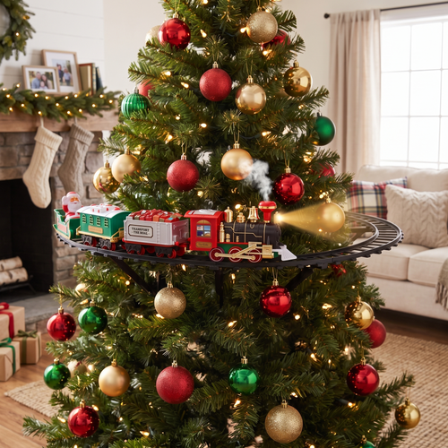 Pine Express™  Christmas Tree Train Set