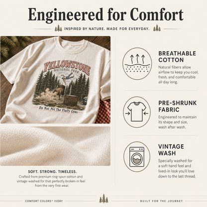 HOLIDAY FLASH SALE: THE "BISON TOSS" COTTON TEE — WEAR THE STORY, SUPPORT THE HERO