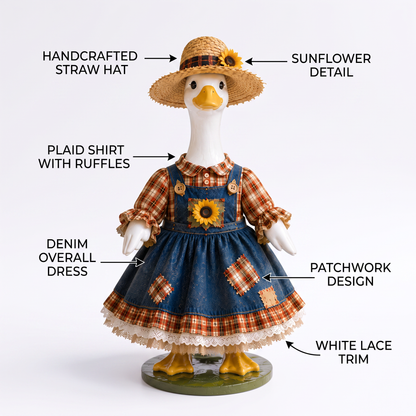 🌻New 23" Sunflower Harvest Goose Outfit™