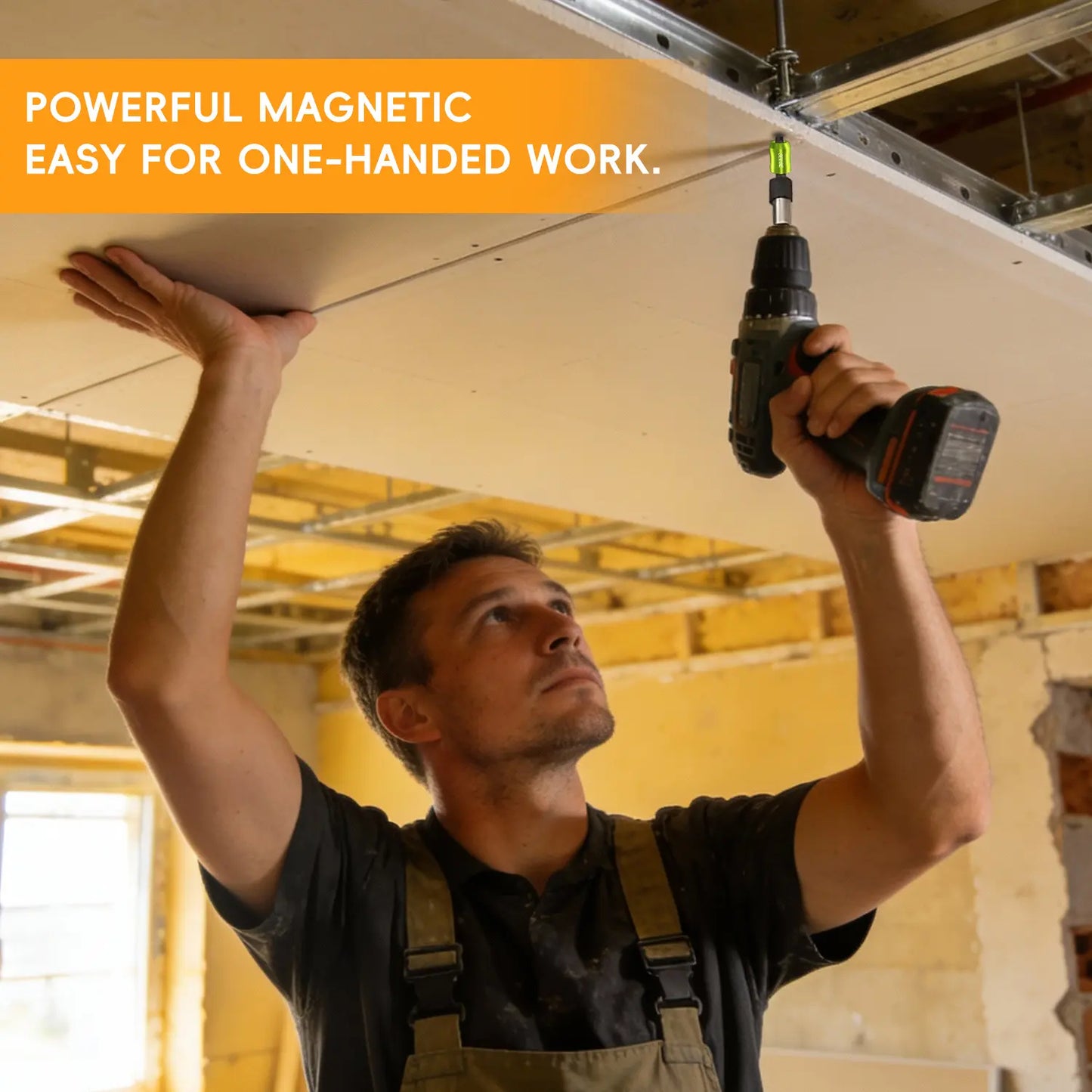 Strong Magnetic Screw Ring: 1/4 Inch/ 6.35 mm Universal Magnetic Screw Holder
