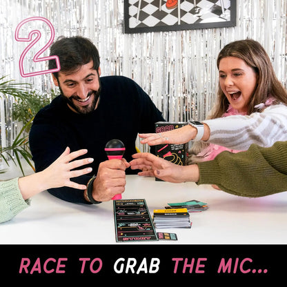 Grab The Mic Music Party Board Game