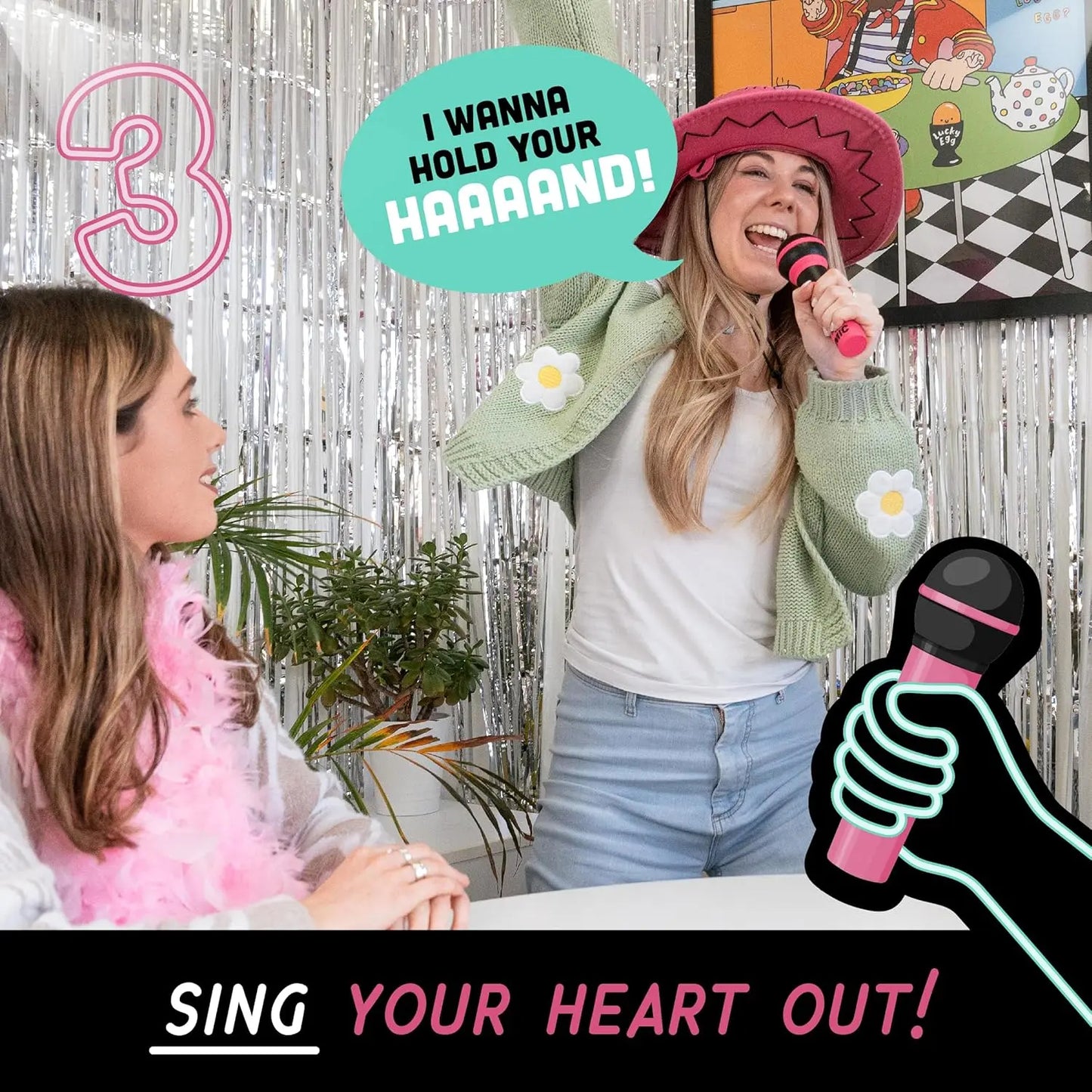 Grab The Mic Music Party Board Game