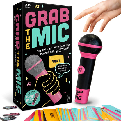 Grab The Mic Music Party Board Game