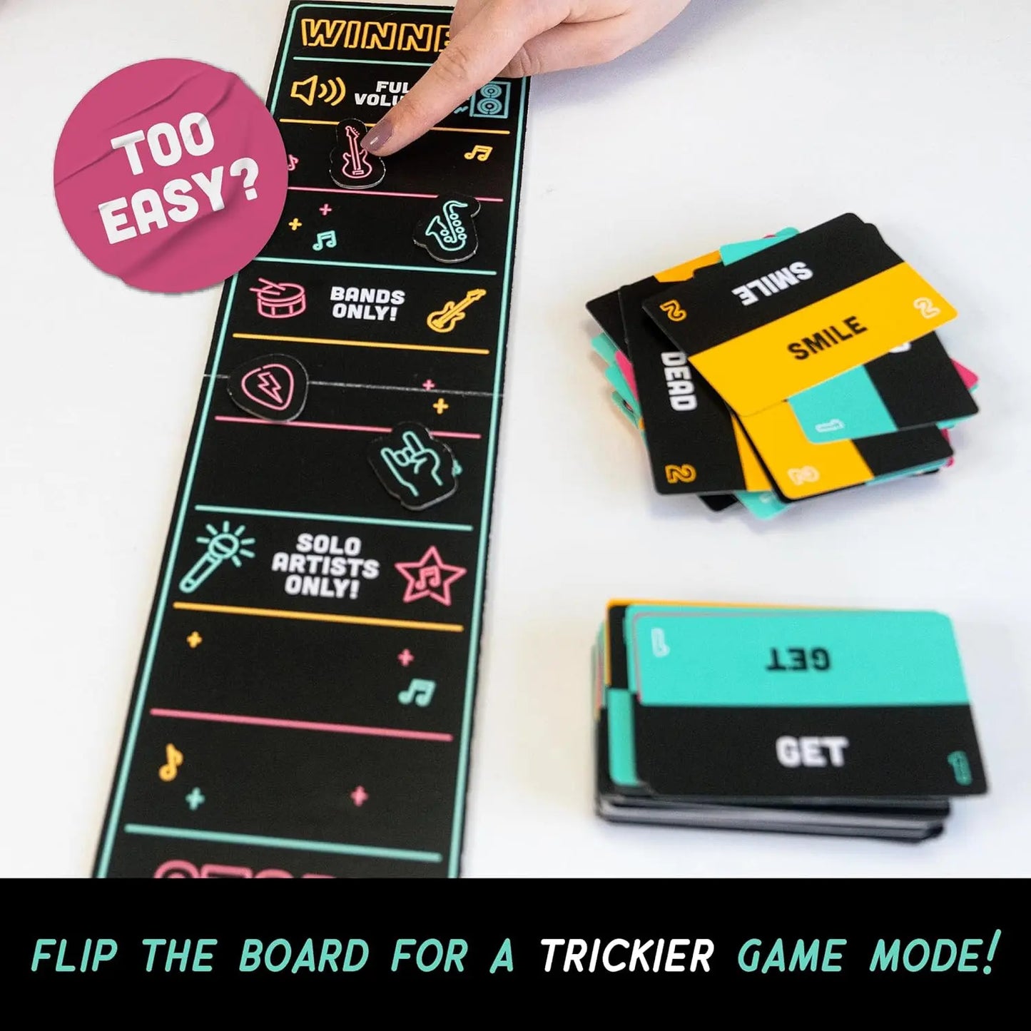 Grab The Mic Music Party Board Game