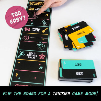 Grab The Mic Music Party Board Game