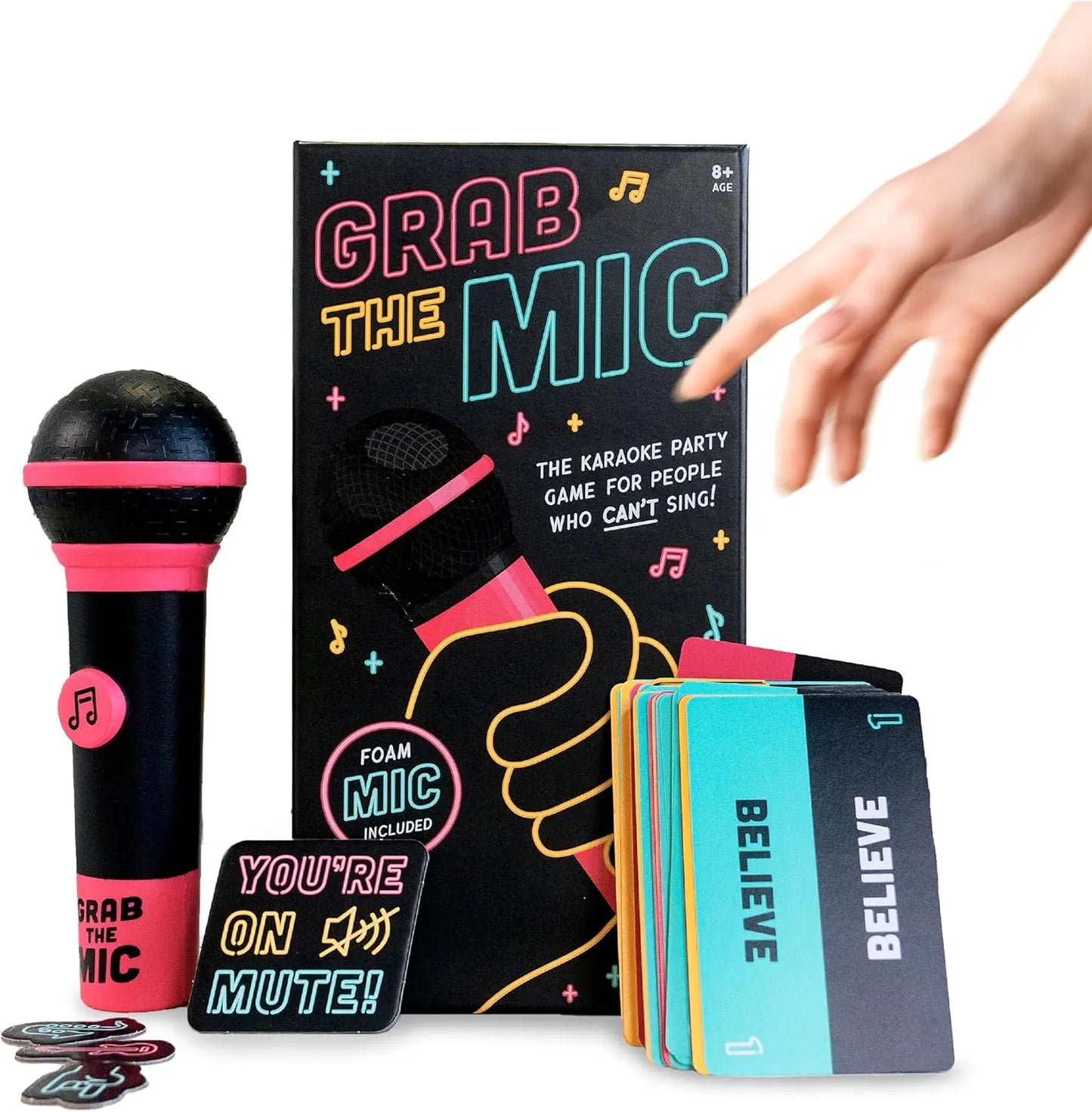 Grab The Mic Music Party Board Game