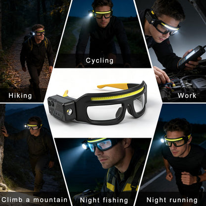 ✨Rechargeable LED Glasses Headlamp