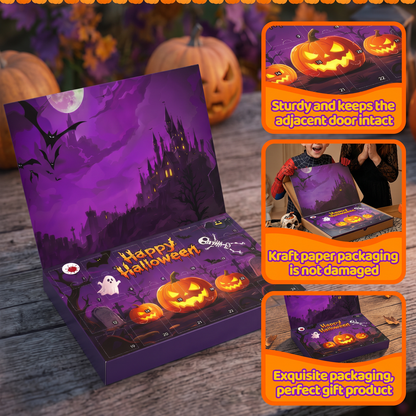 🎃👻Halloween Advent Calendar 2026|24 Days Mochi Squishy Toys Countdown Calendar for Kids