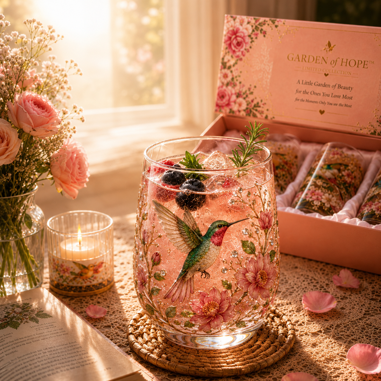 🌸 Hummingbird — Love Joy & Beautiful Memories-For Moms Daughters & Women Who Brighten Every Day
