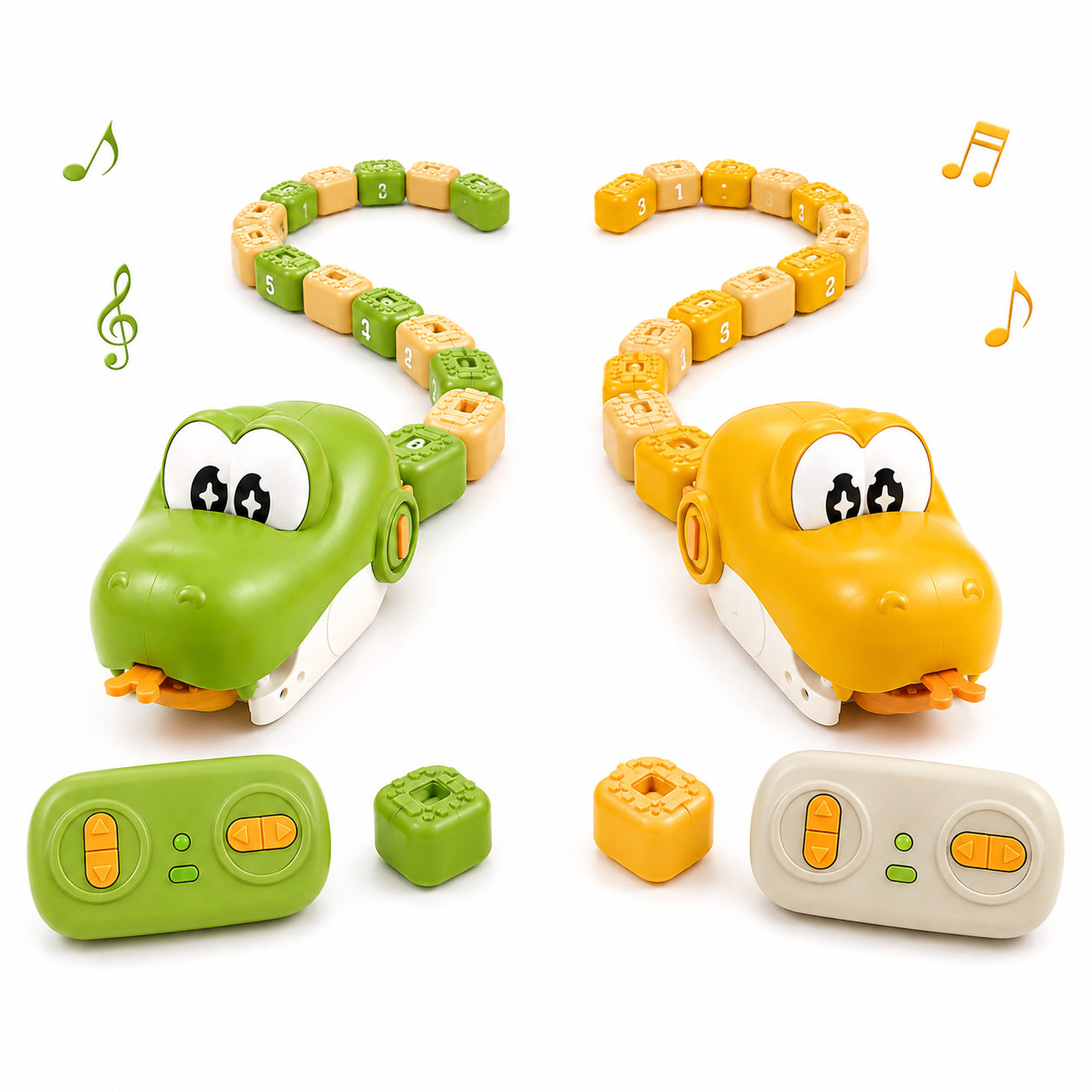 🐍Greedy Snake™ Magnetic RC Battle Car Set – The Family Game That Brings Everyone Together🎮
