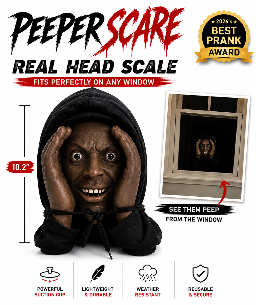 👀 5D Creepy Window Peeper Sticker | The Ultimate Halloween Prank