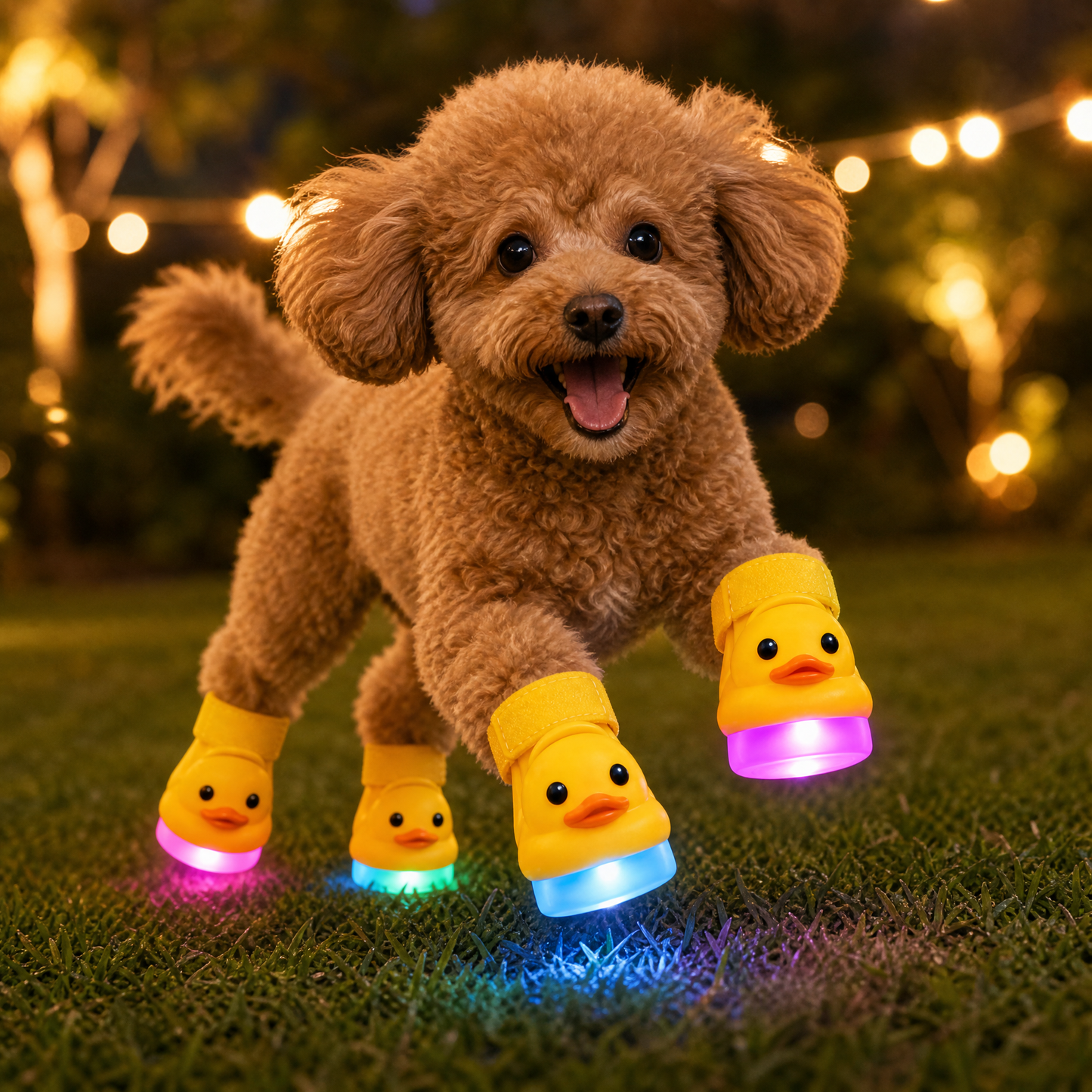 🐥 DuckGlow™ LED Pet Shoes – Make Every Step Fun & Adorable😻