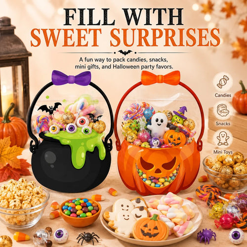 🎃Halloween Plastic Goodie Bags